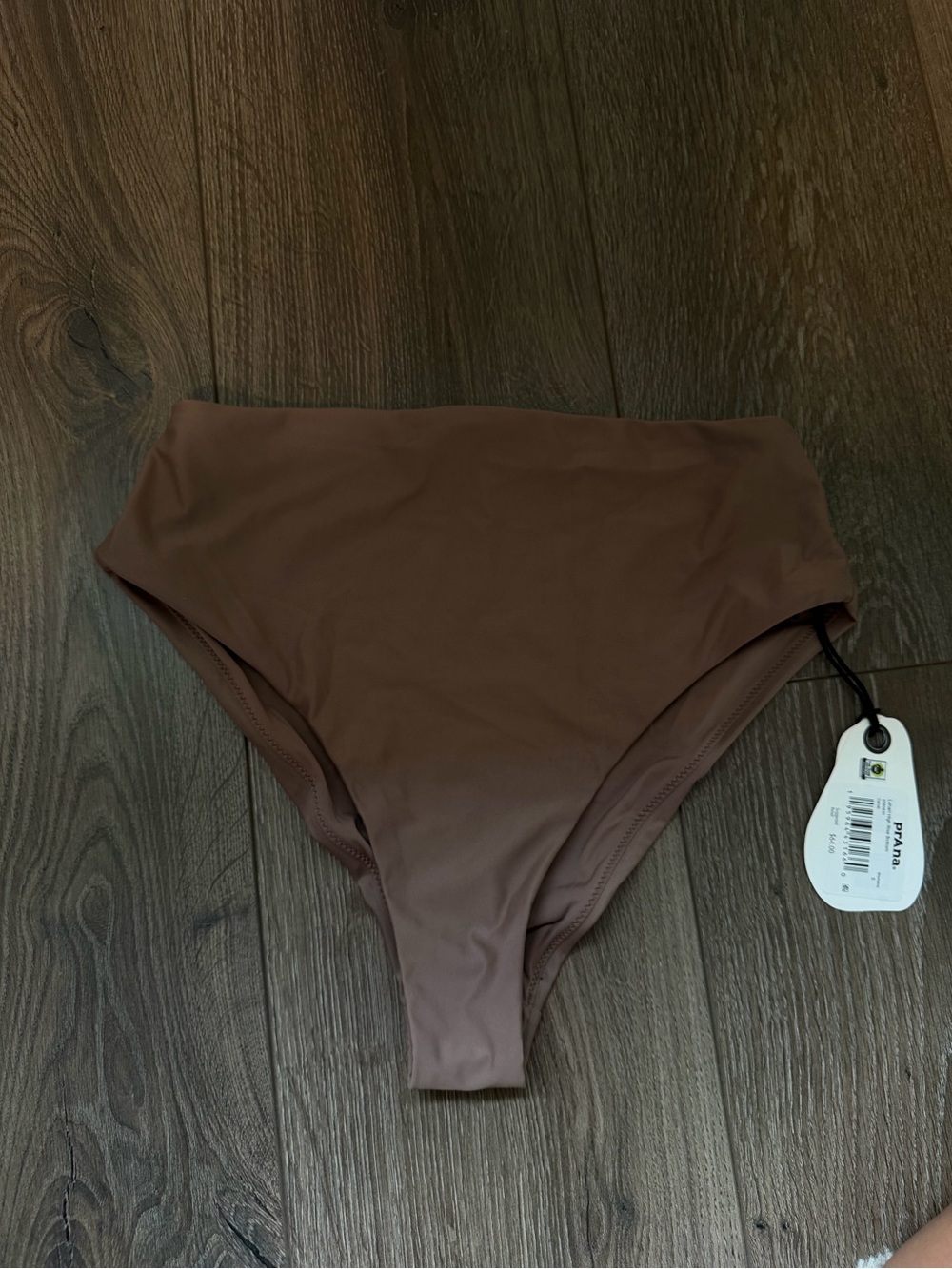 Prana high-Waist Women’s Swim Bottom in Brown size Small NWT